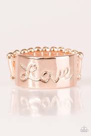 Love Hard Rose Gold Ring