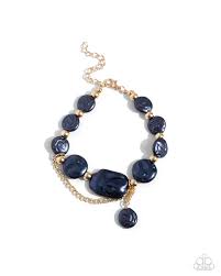 5th Avenue Finesse  Bracelet (Copper, Blue)