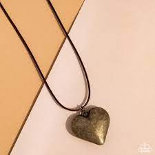 CORDED Love (Black, Copper) Necklace