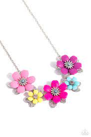 Well-Mannered Whimsy Pink Necklace