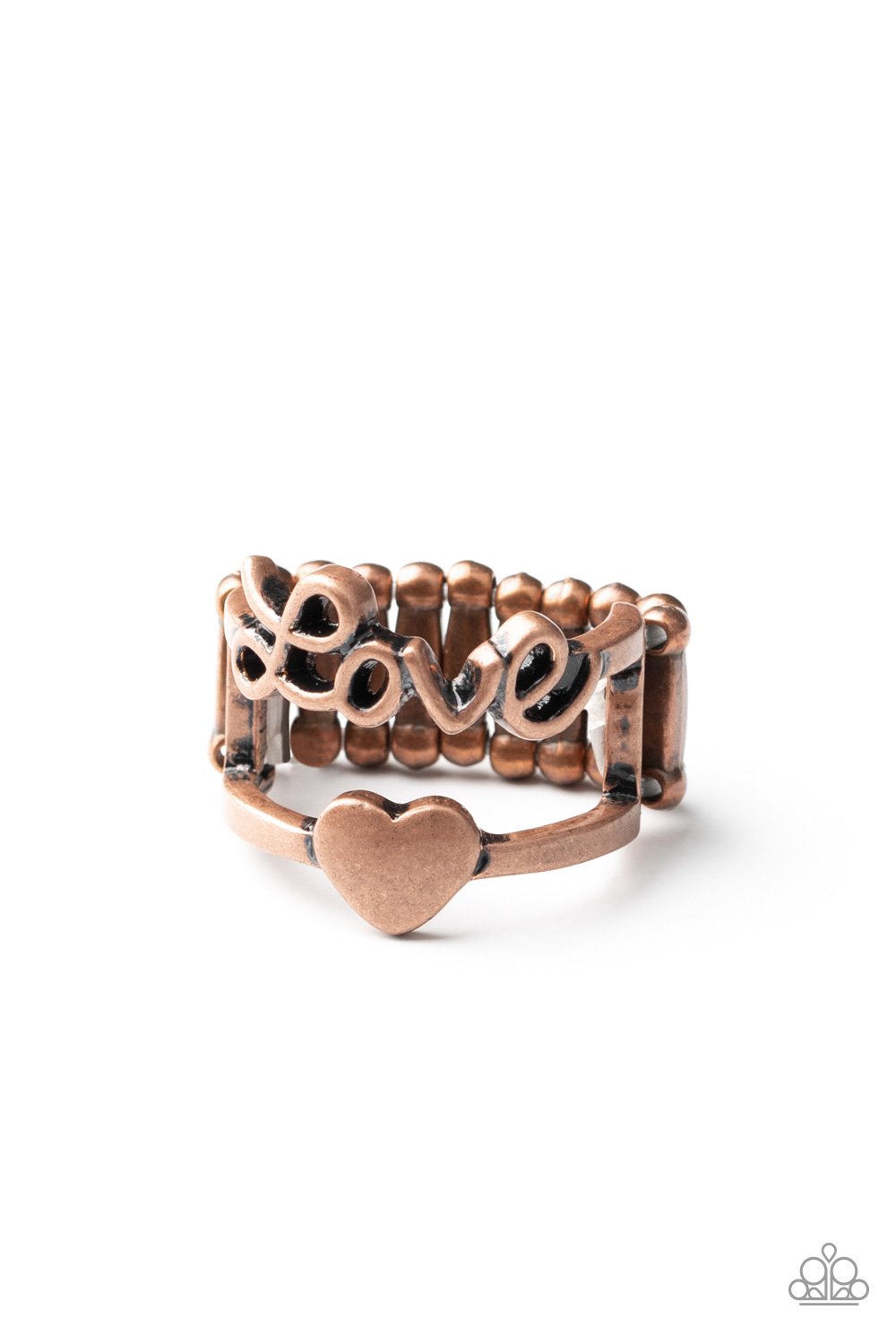 Heartstring Harmony Copper Ring