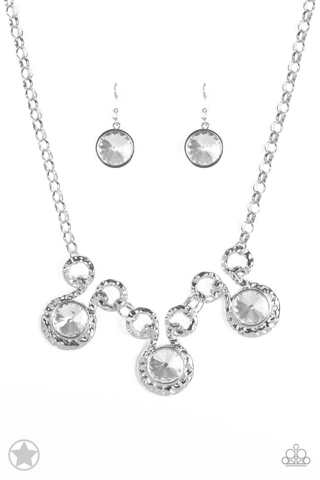 Hypnotized Silver Blockbuster Silver Necklace
