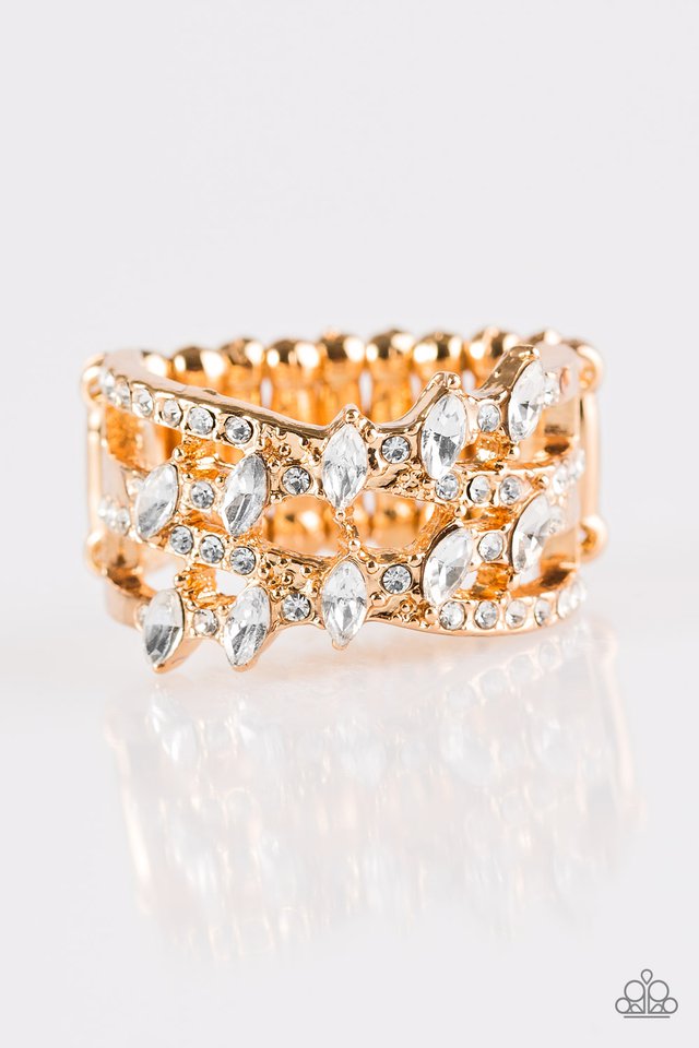 Shimmering Success Gold Ring