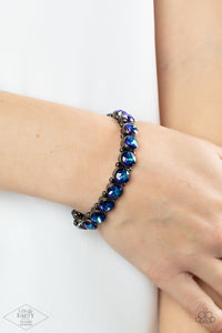 Sugar-Coated Sparkle Blue Multi Bracelet