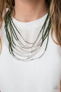 Living the GLEAM Green Necklace