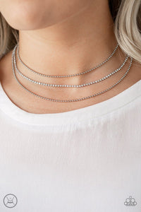 Retro Minimalism Choker White Necklace