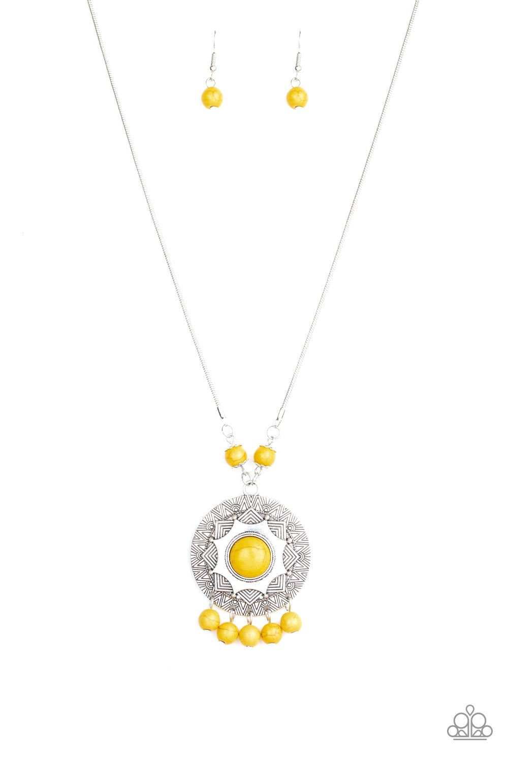 Santa Fe Garden Yellow Necklace