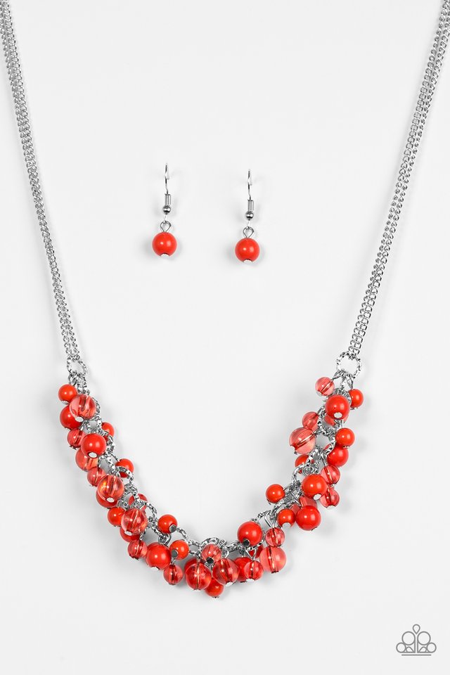Boulevard Beauty Red Necklace