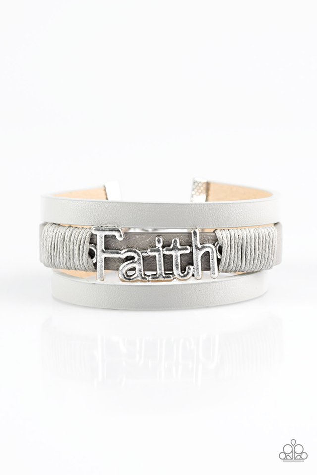 An Act of Faith Silver Bracelet