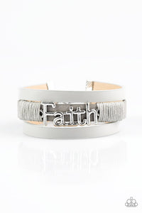 An Act of Faith Silver Bracelet