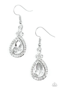Self Made Millionaire White Earring
