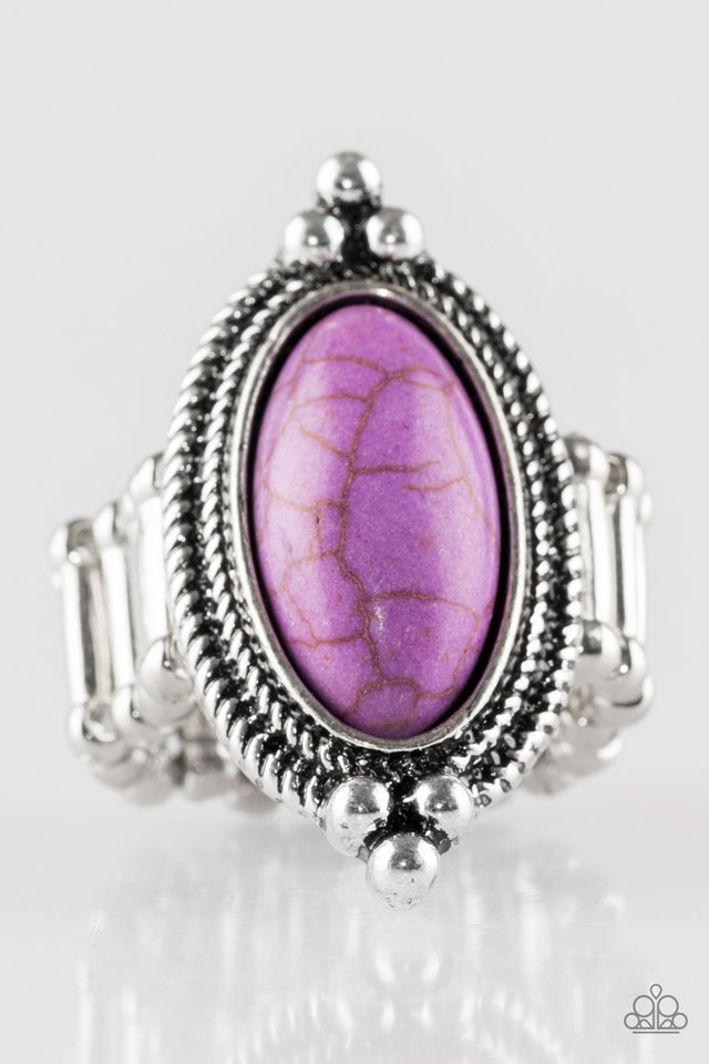 Summer Sandstone Purple Ring