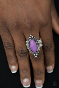 Summer Sandstone Purple Ring