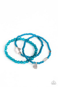 Really Romantic Bracelet (Blue, Silver)