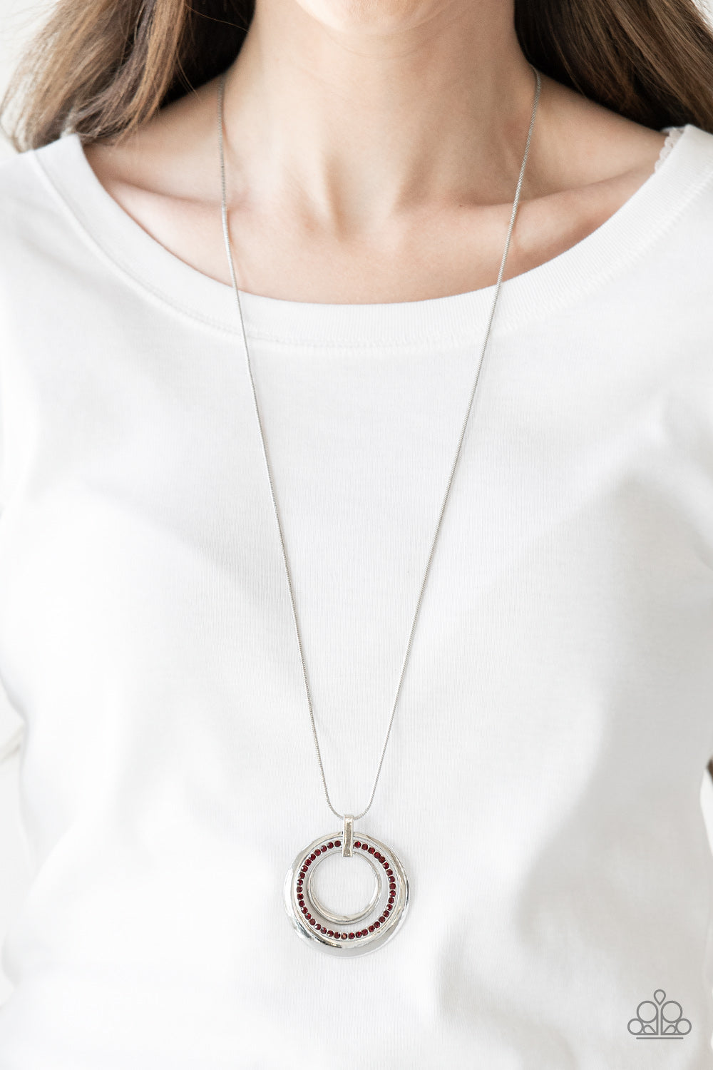 Gather Around Gorgeous Necklace (Red, Pink, White)