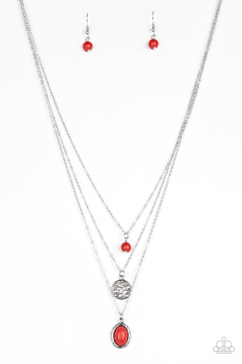 Southern Roots Red Necklace