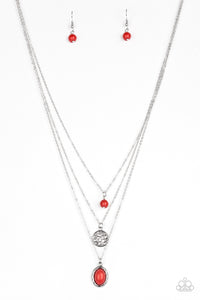 Southern Roots Red Necklace