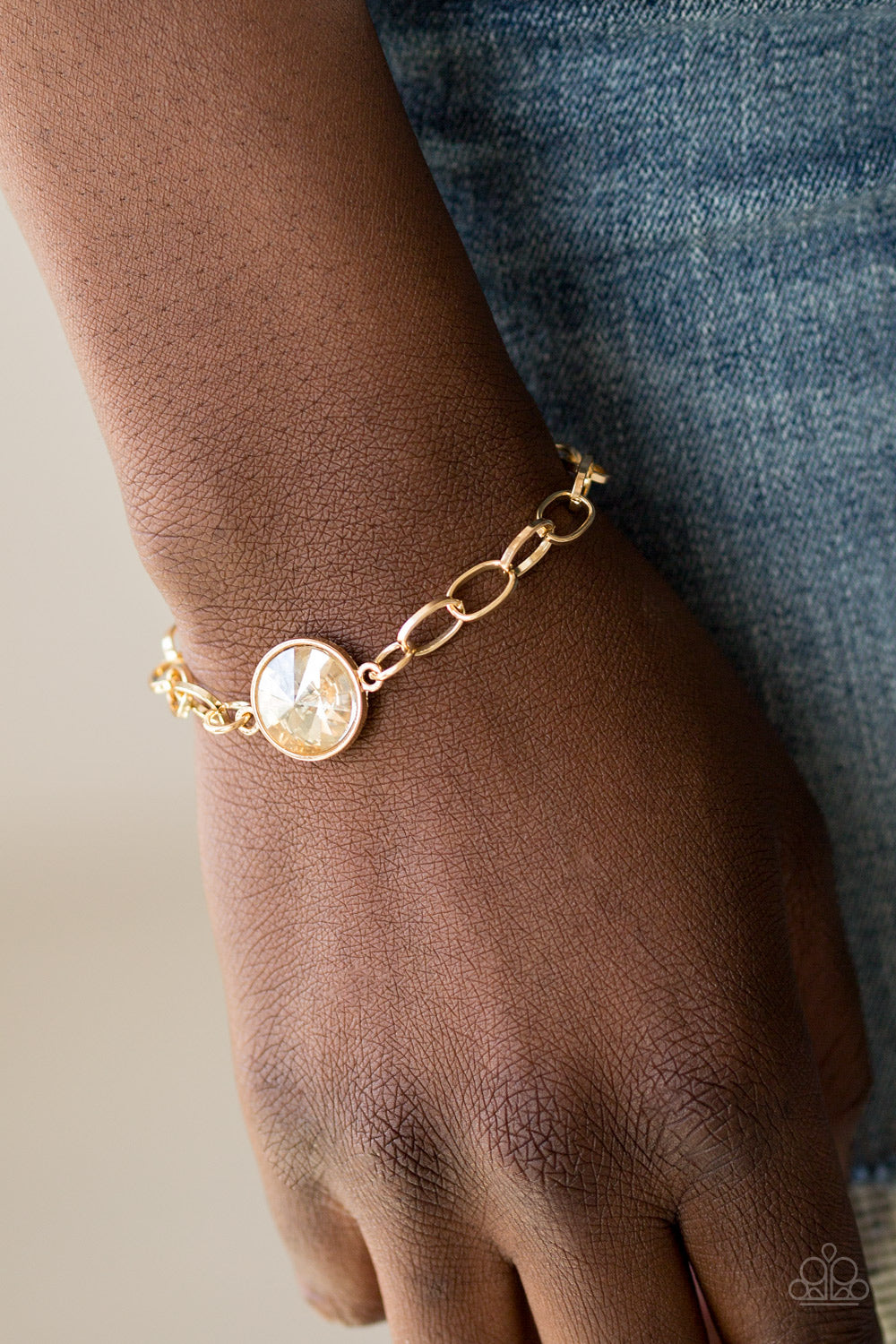 All Aglitter Gold Bracelet