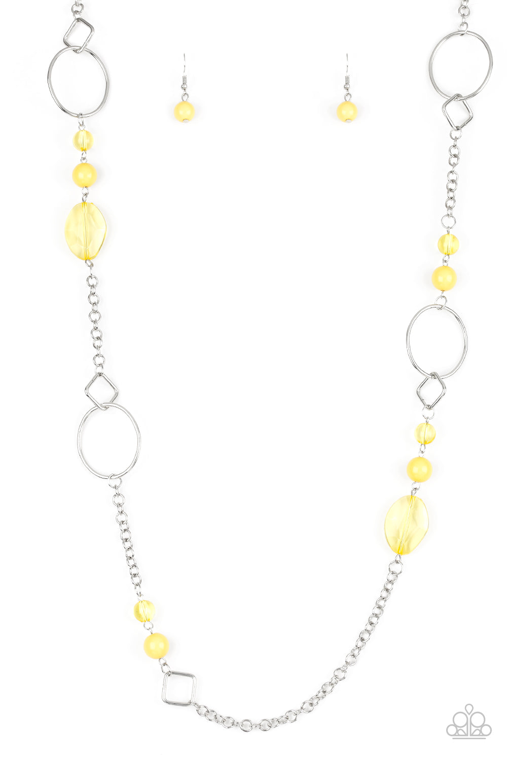 Very Visionary Yellow Necklace