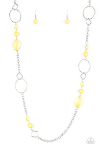 Very Visionary Yellow Necklace