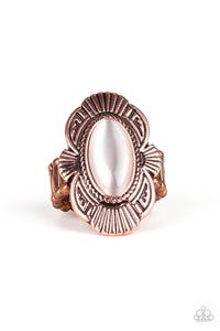 Oceanside Oracle Copper Ring
