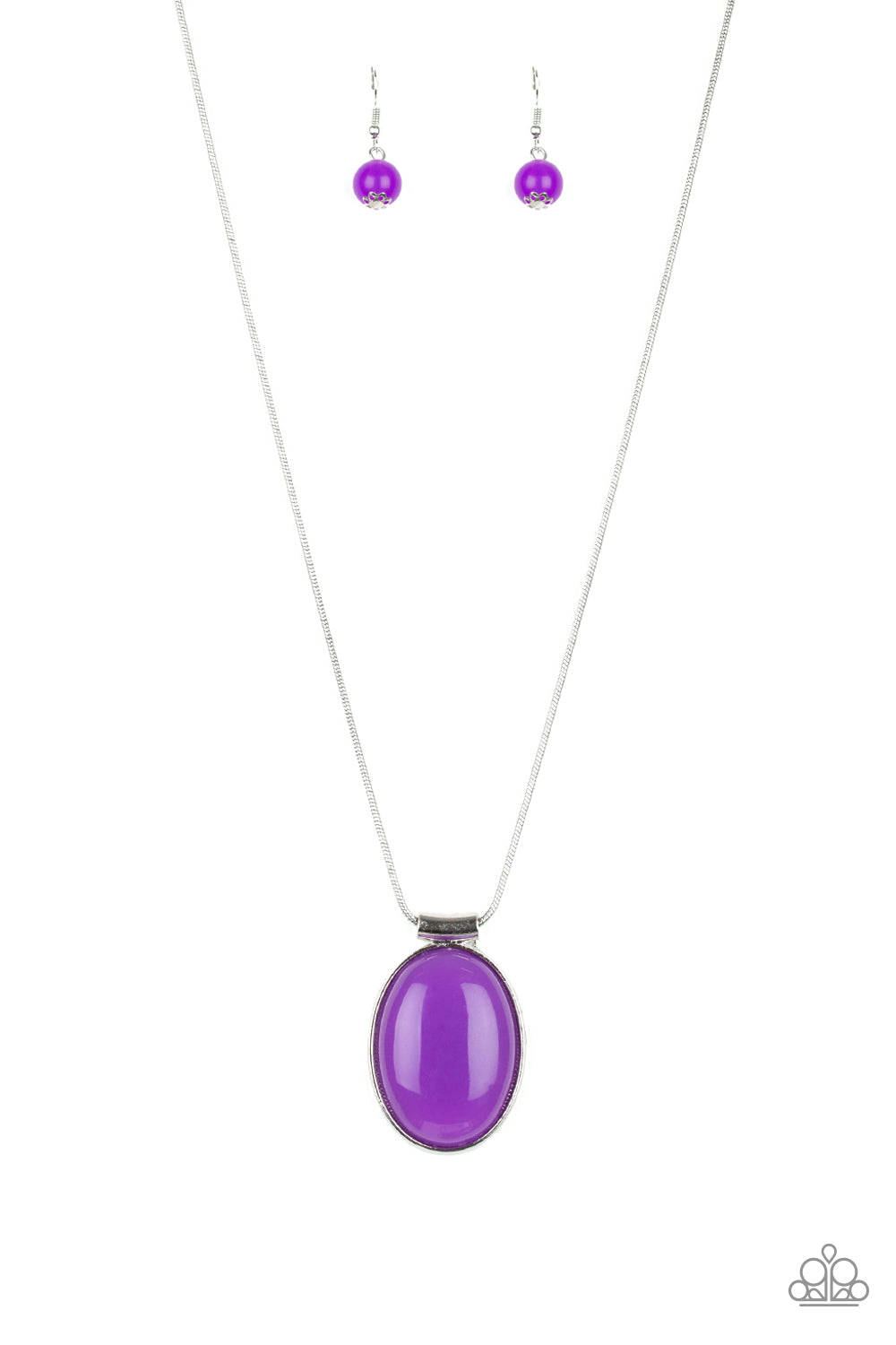 Rising Stardom Purple Necklace