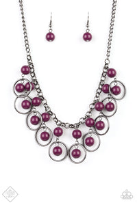 Really Rococo Purple Necklace