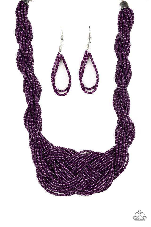A Standing Ovation Purple Necklace