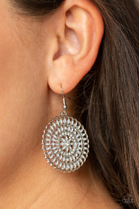 PINWHEEL and Deal Earring (Silver, Yellow)