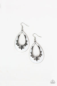 Compliments To The CHIC White Earring