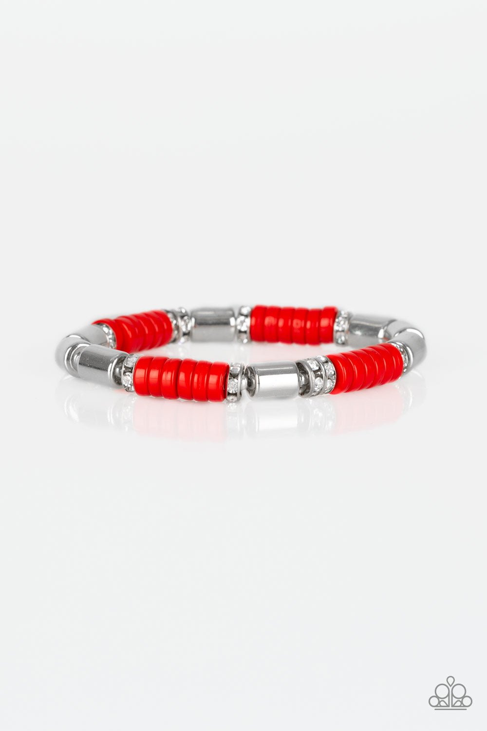 Whimsical Wanderer Red Bracelet