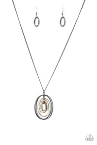 Classic Convergence Necklace (Black, Multi, Silver)