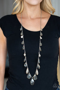 Glow And Steady Wins The Race Brown Necklace