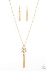 Elite Shine Necklace (Gold, Pink)