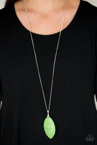 Santa Fe Simplicity Green Necklace