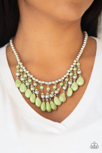 Rural Revival Green Necklace
