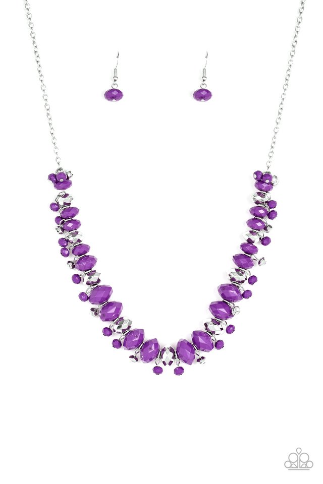 BRAGs To Riches Purple Necklace