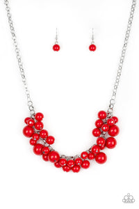 Walk This BROADWAY Necklace (Pink, Red)