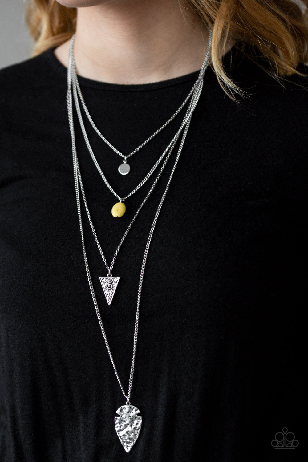 Grounded In ARTIFACT Yellow Necklace