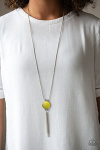 Happy As Can BEAM Necklace (Brown, Purple, Yellow)
