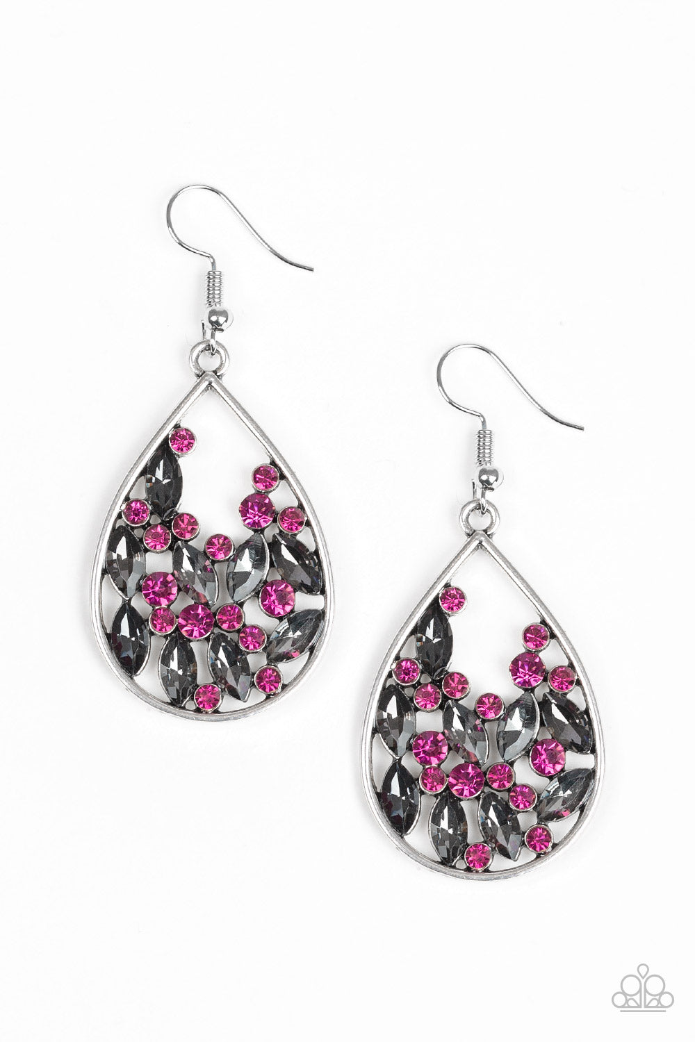 Cash or Crystal? Pink Earring