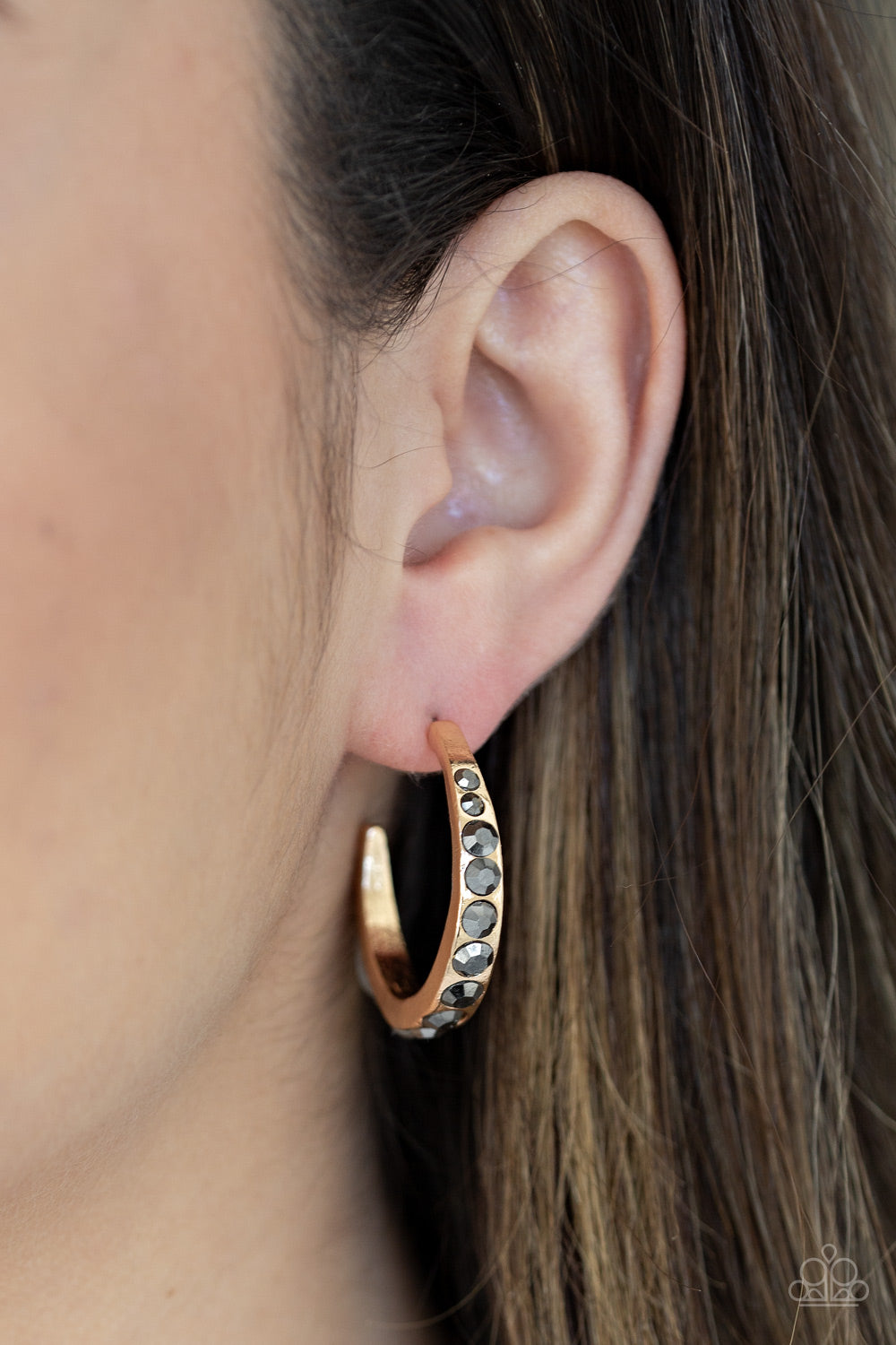 Welcome To Glam Town Gold Earring