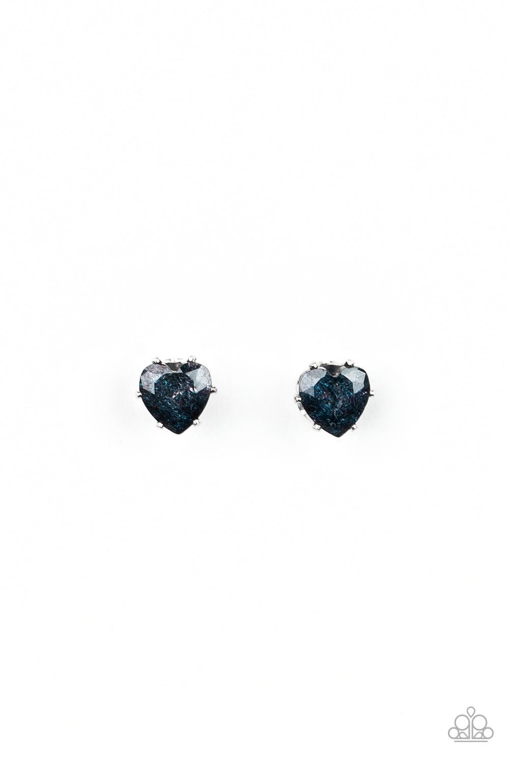 Rhinestone Heart Multi Starlet Shimmer Earring