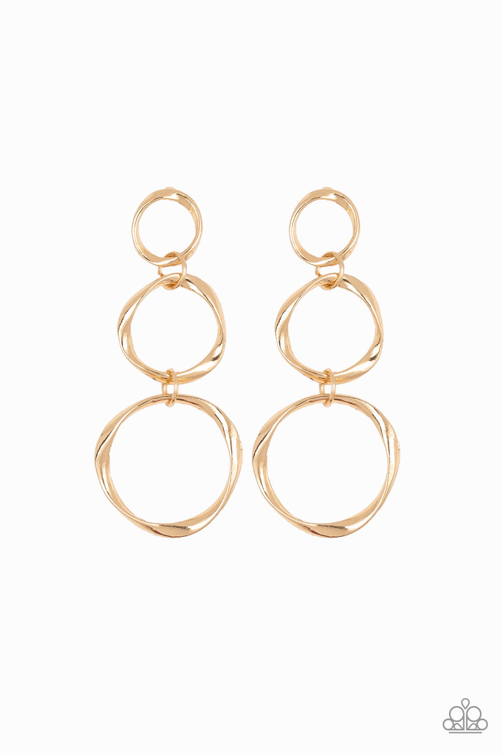 Three Ring Radiance Earrings