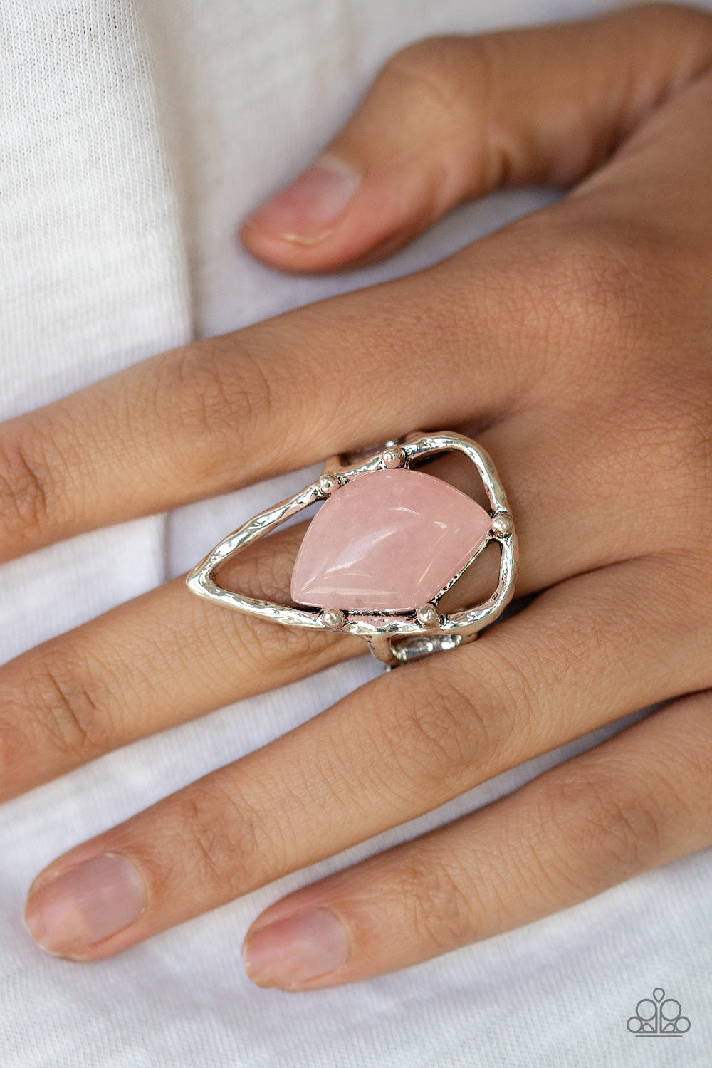 Get The Point Pink Ring