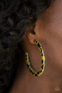 Haute Blooded Yellow Hoop