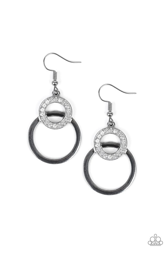 Regal Refinery Black Earring