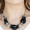 Vivid Vibes Black Necklace