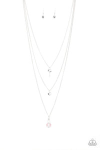 Secret Heart Pink Necklace
