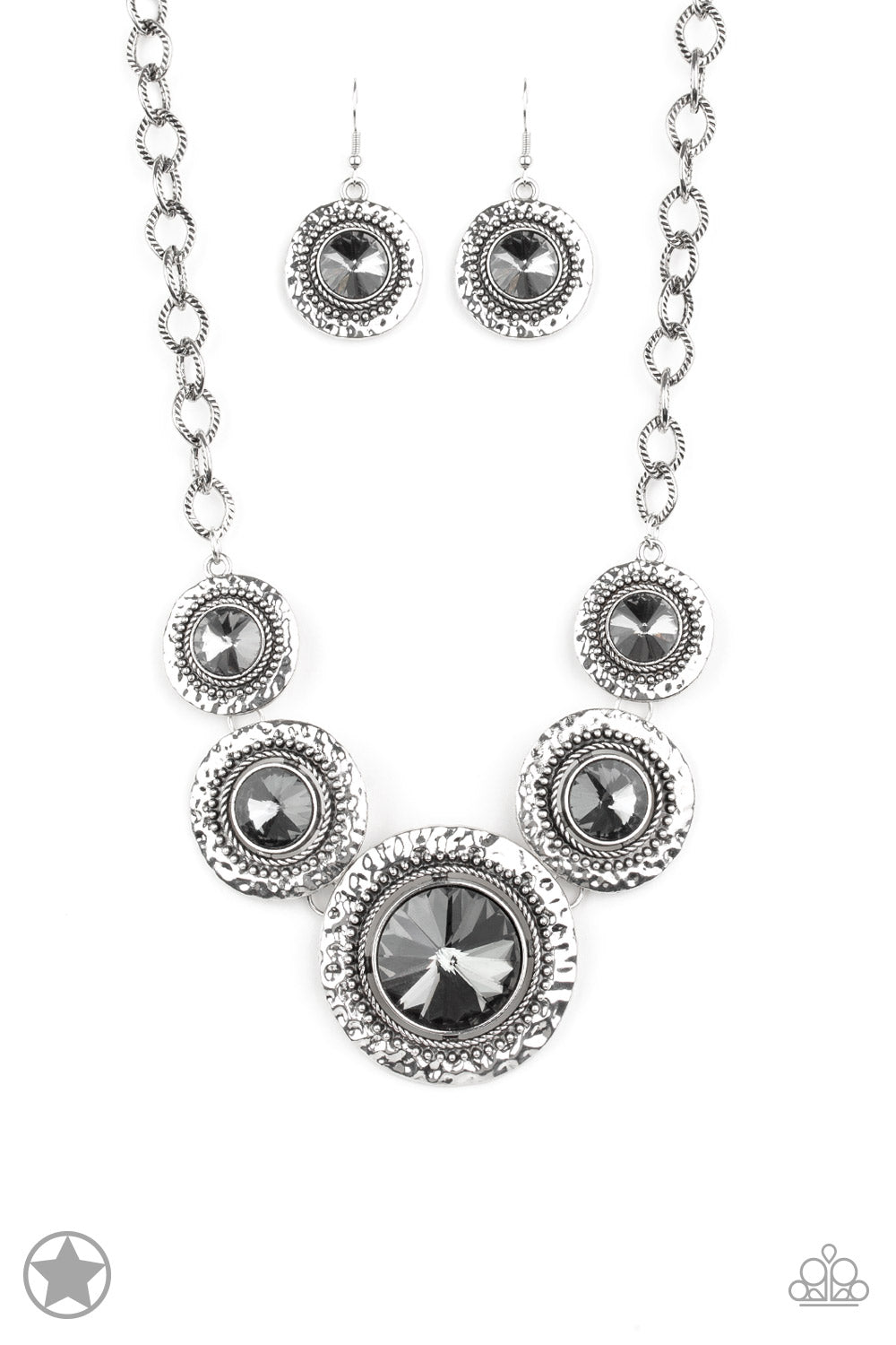 Global Glamour Blockbuster Silver Necklace